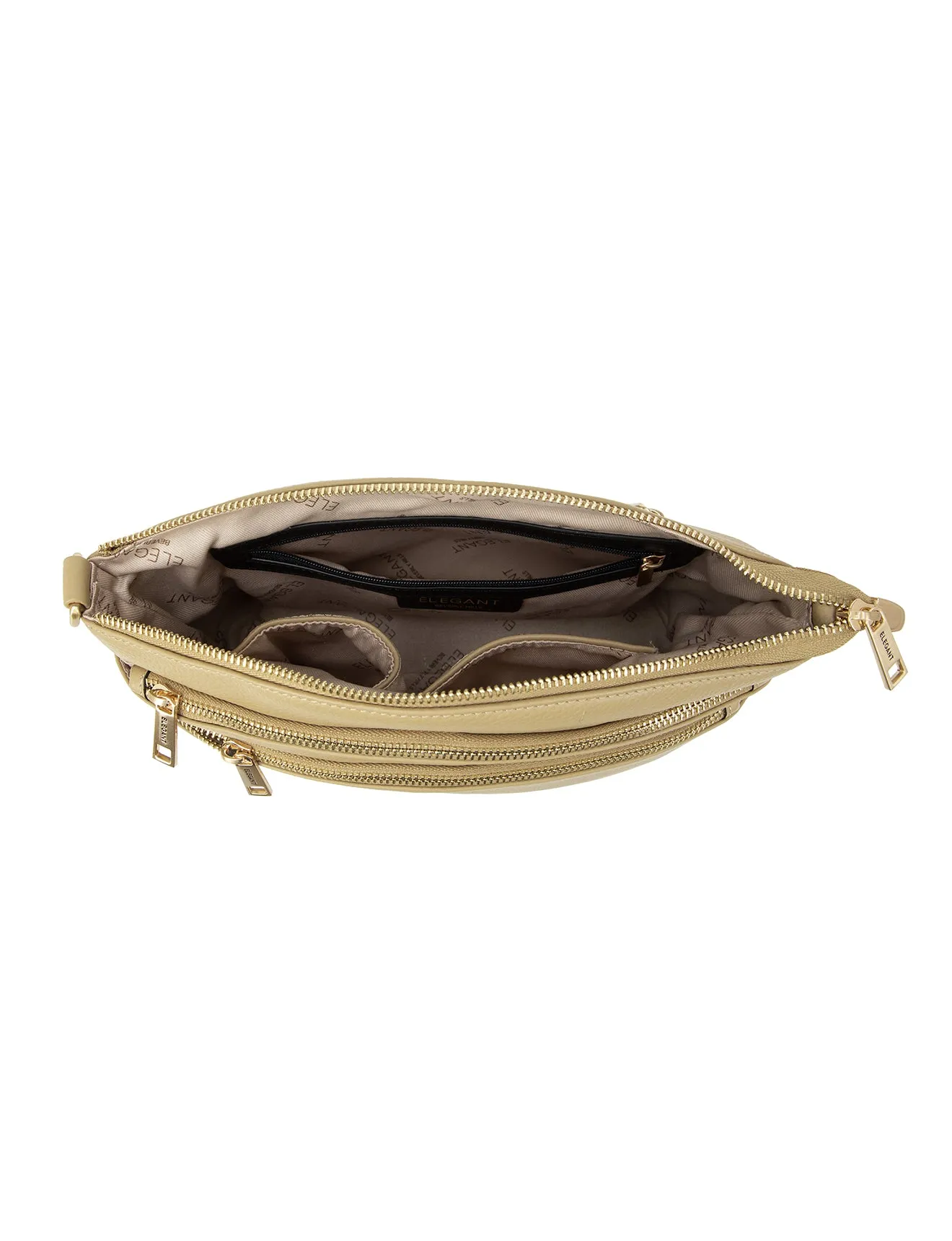 GRACE LEATHER XBODY BAG- E1-0818-ARTICHOKE