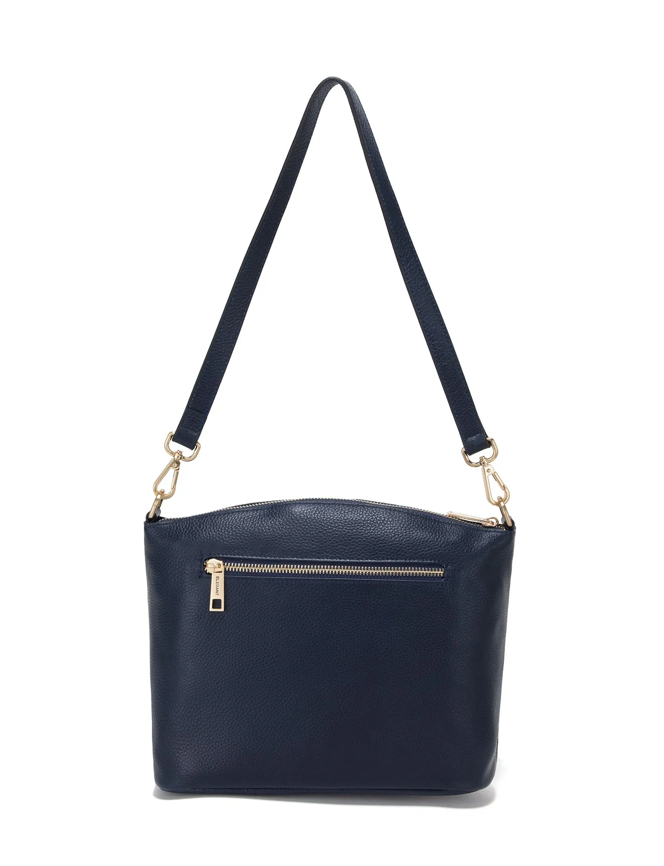 GRACE LEATHER XBODY BAG- E1-0818-NVY