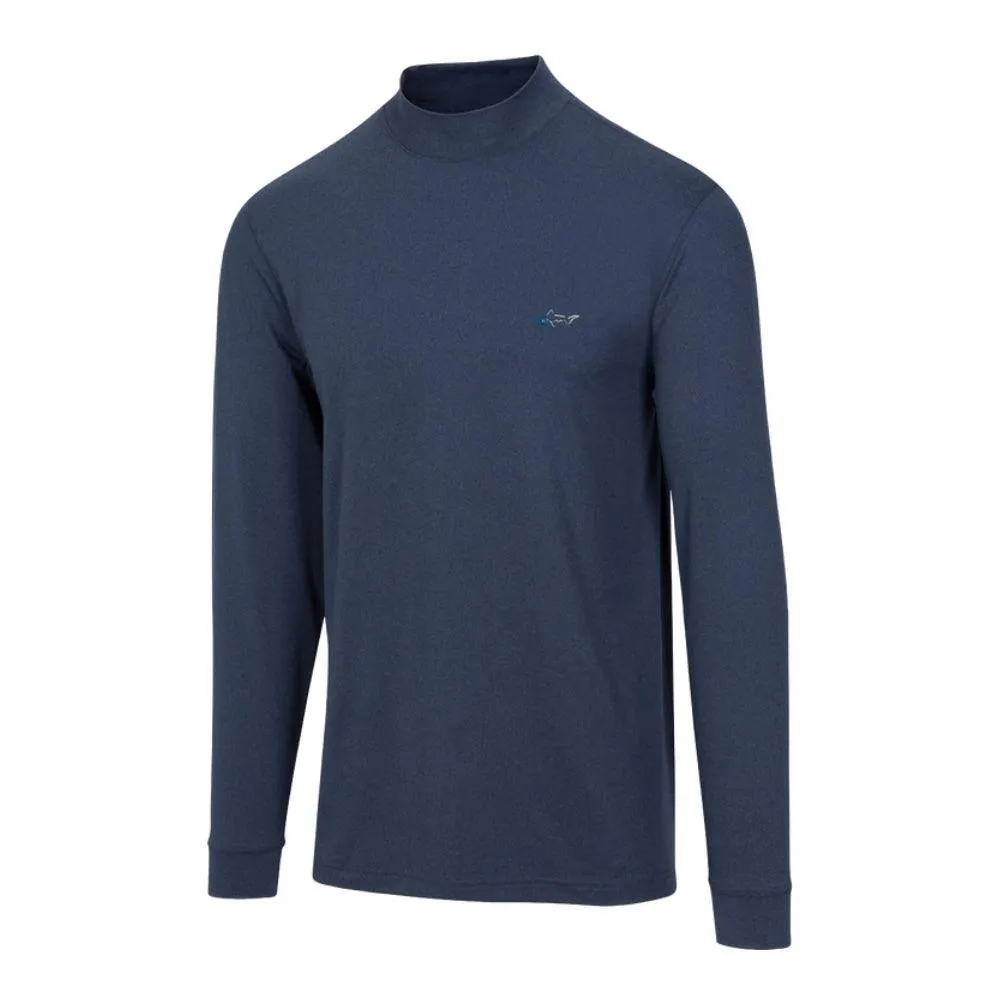 Greg Norman Signature L/S Mock Neck Tshirt
