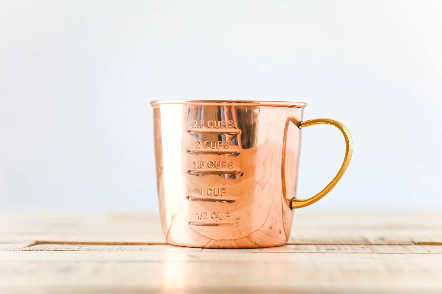 Hand-forged Copper Measuring Cup | 2.5-cup or 4-cup | Free shipping!