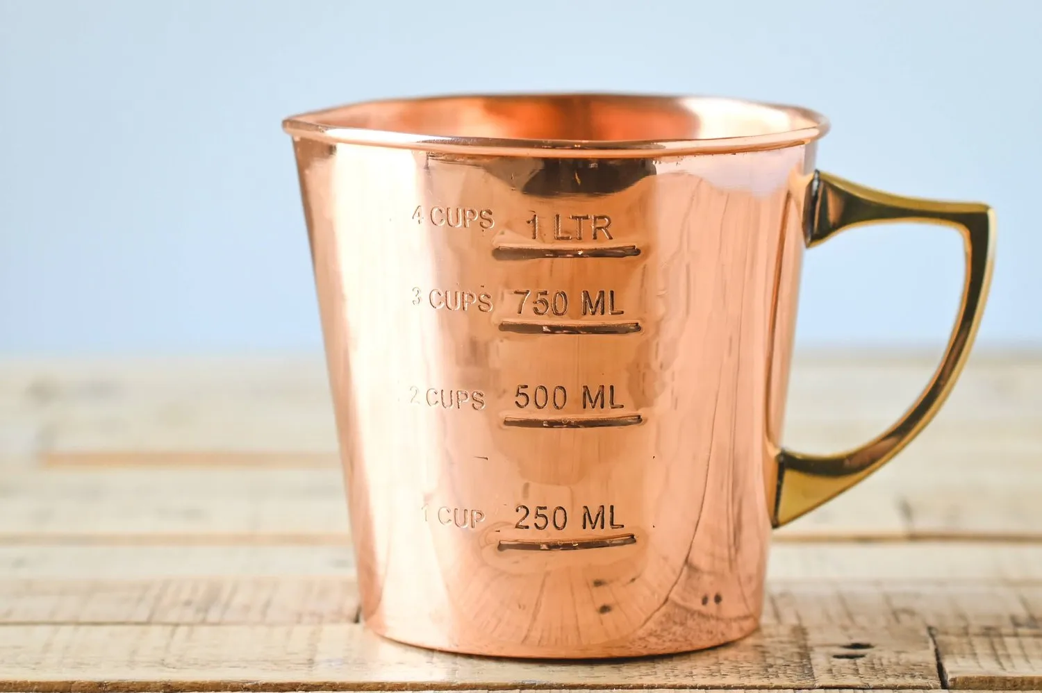 Hand-forged Copper Measuring Cup | 2.5-cup or 4-cup | Free shipping!