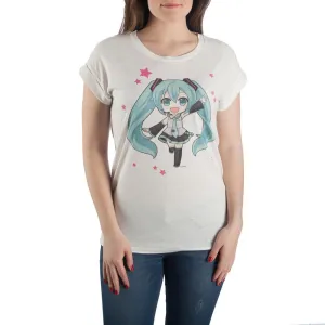 Hatsune Miku Anime Apparel Girls Juniors Graphic Tee