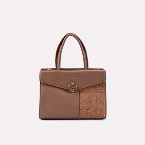 Hesper Brown Casual Hand Bags 0331036