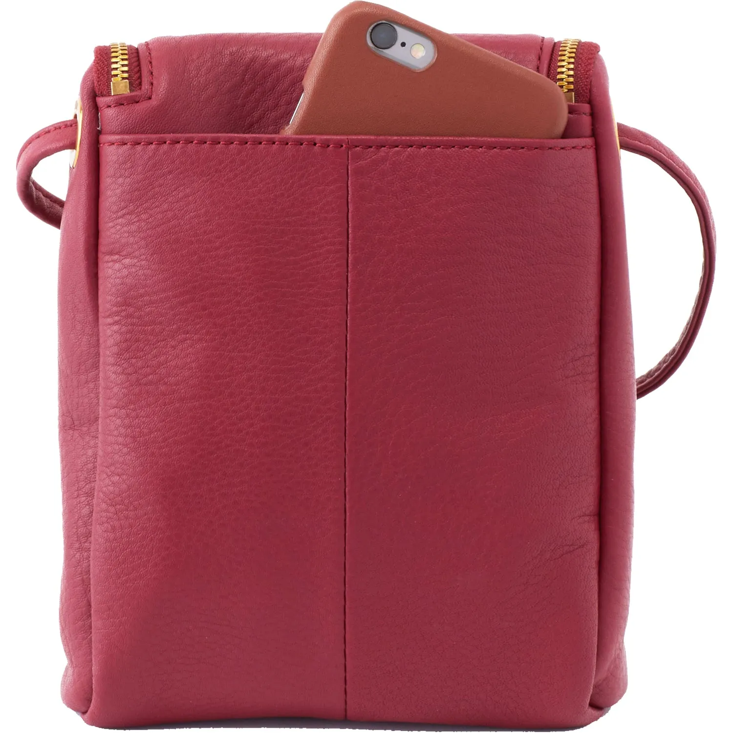 Hobo Fern Sangria Leather