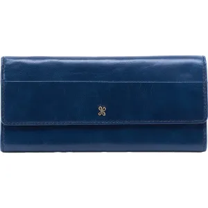 Hobo Jill Large Denim Vintage Hide Leather