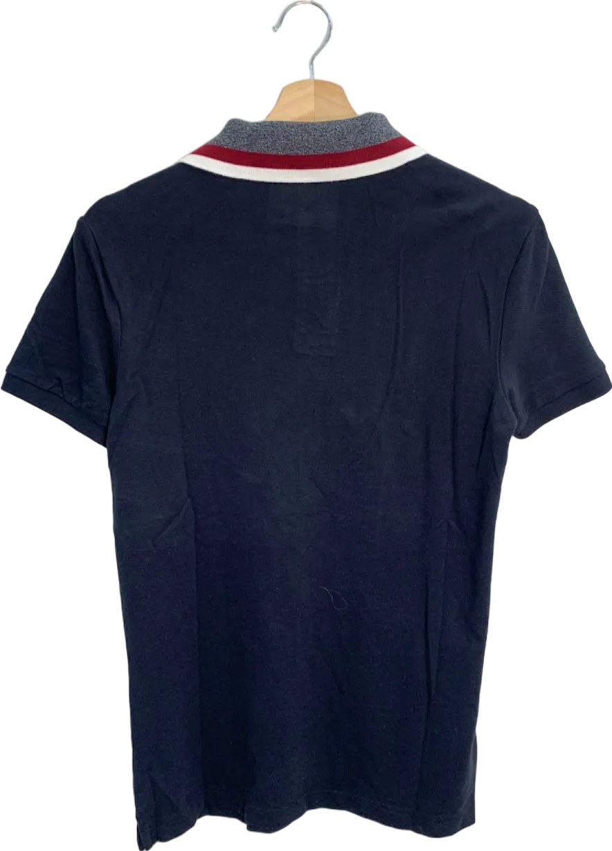 Hollister Navy Advanced Stretch Polo Shirt XS
