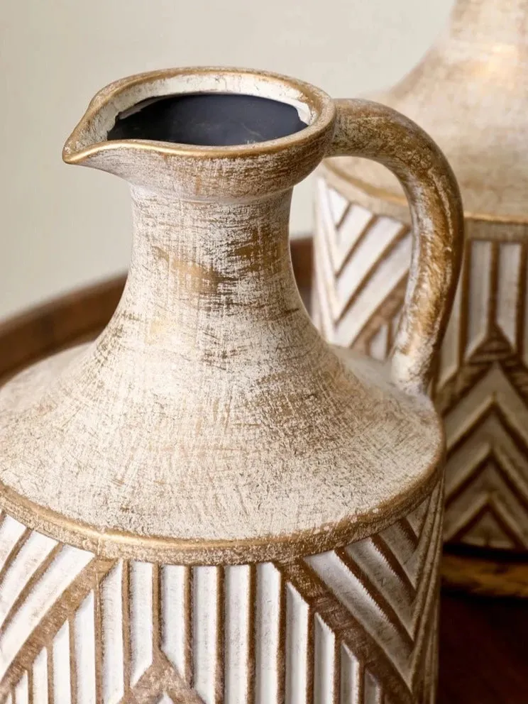 Hosta ceramic vase