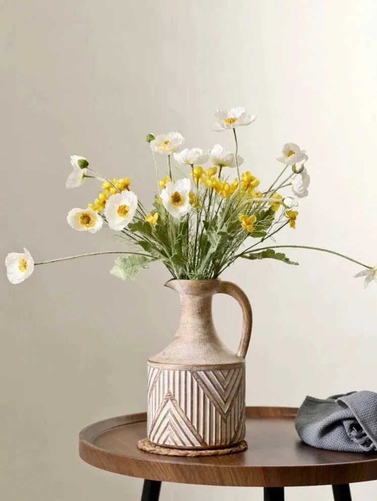 Hosta ceramic vase