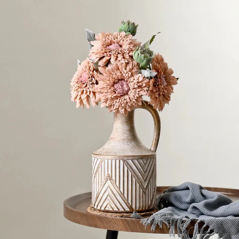 Hosta ceramic vase