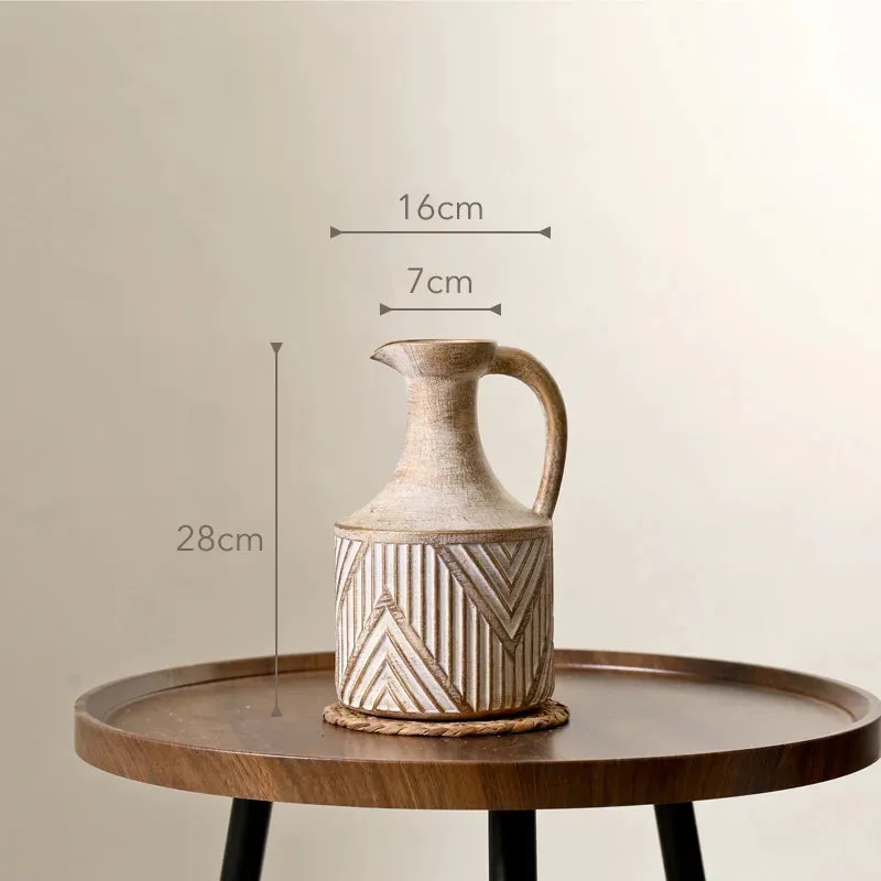 Hosta ceramic vase
