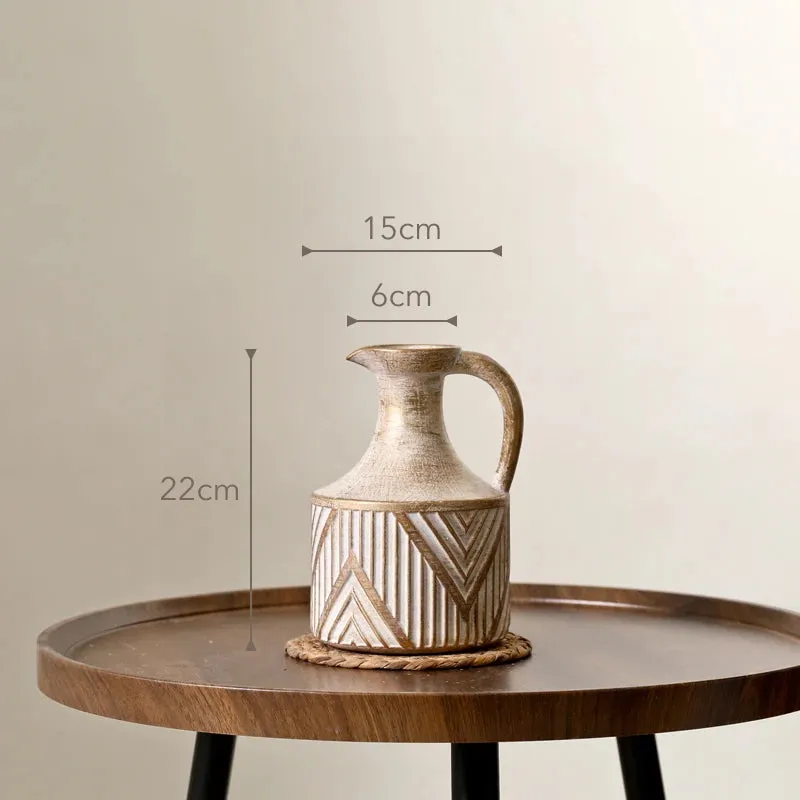 Hosta ceramic vase