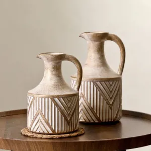 Hosta ceramic vase