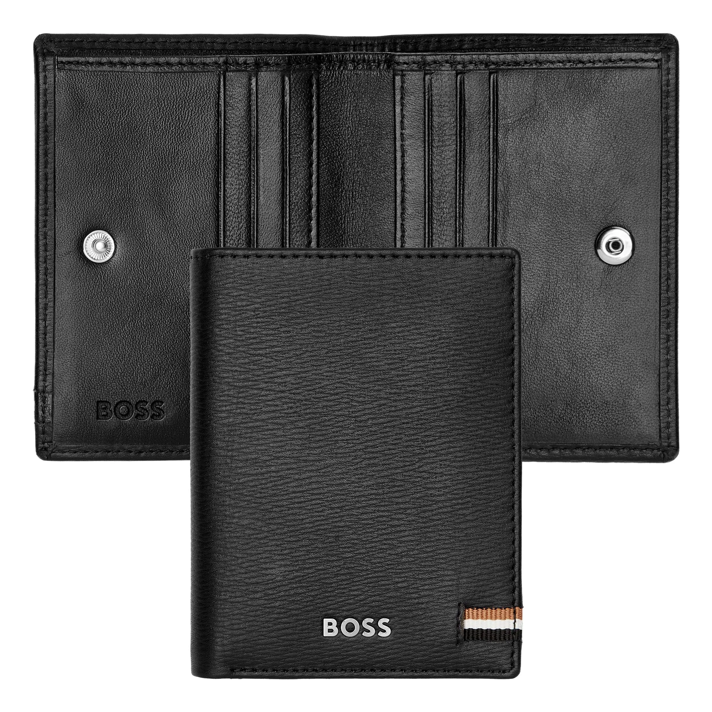 HUGO BOSS HLE421A-Folding Card holder Iconic Black