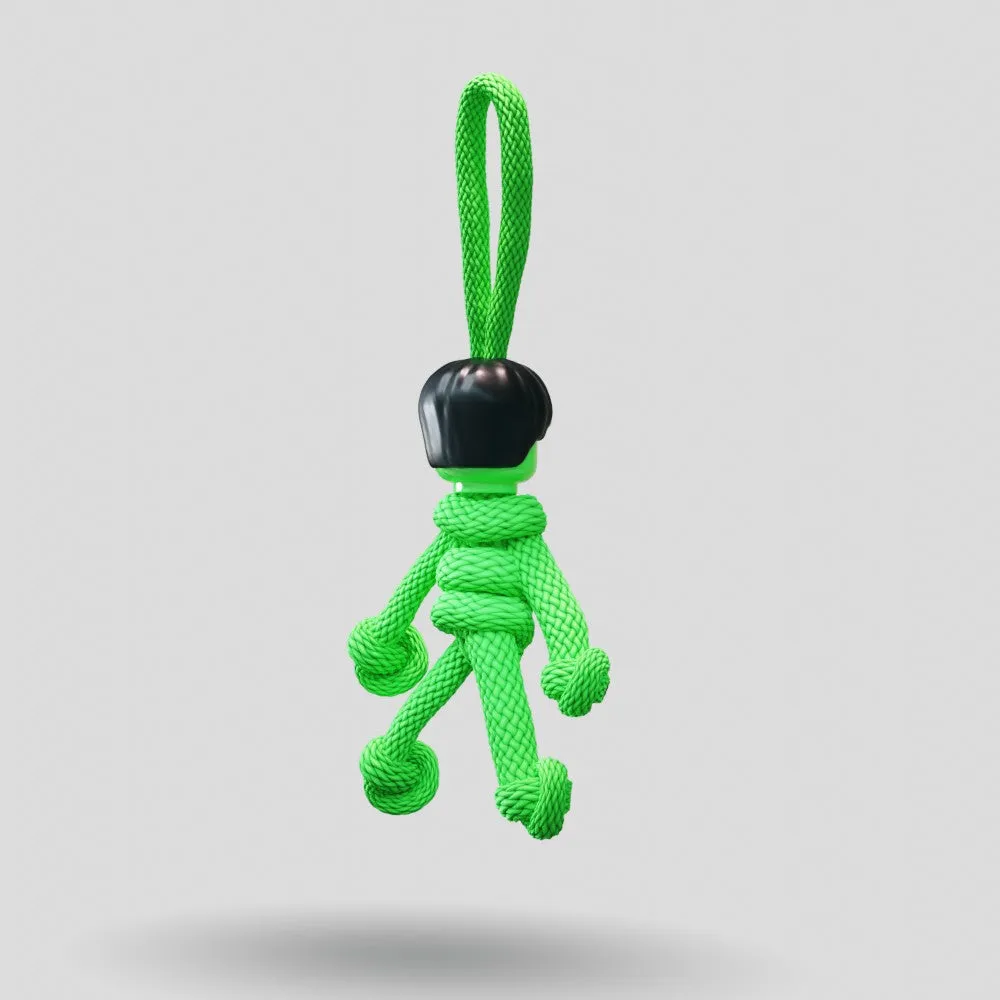 Hulk Paracord Buddy Keychain