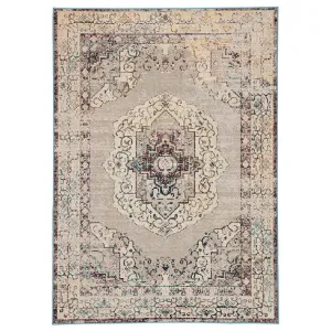 Jaipur Peridot Rugs - Fog/Elephant Skin
