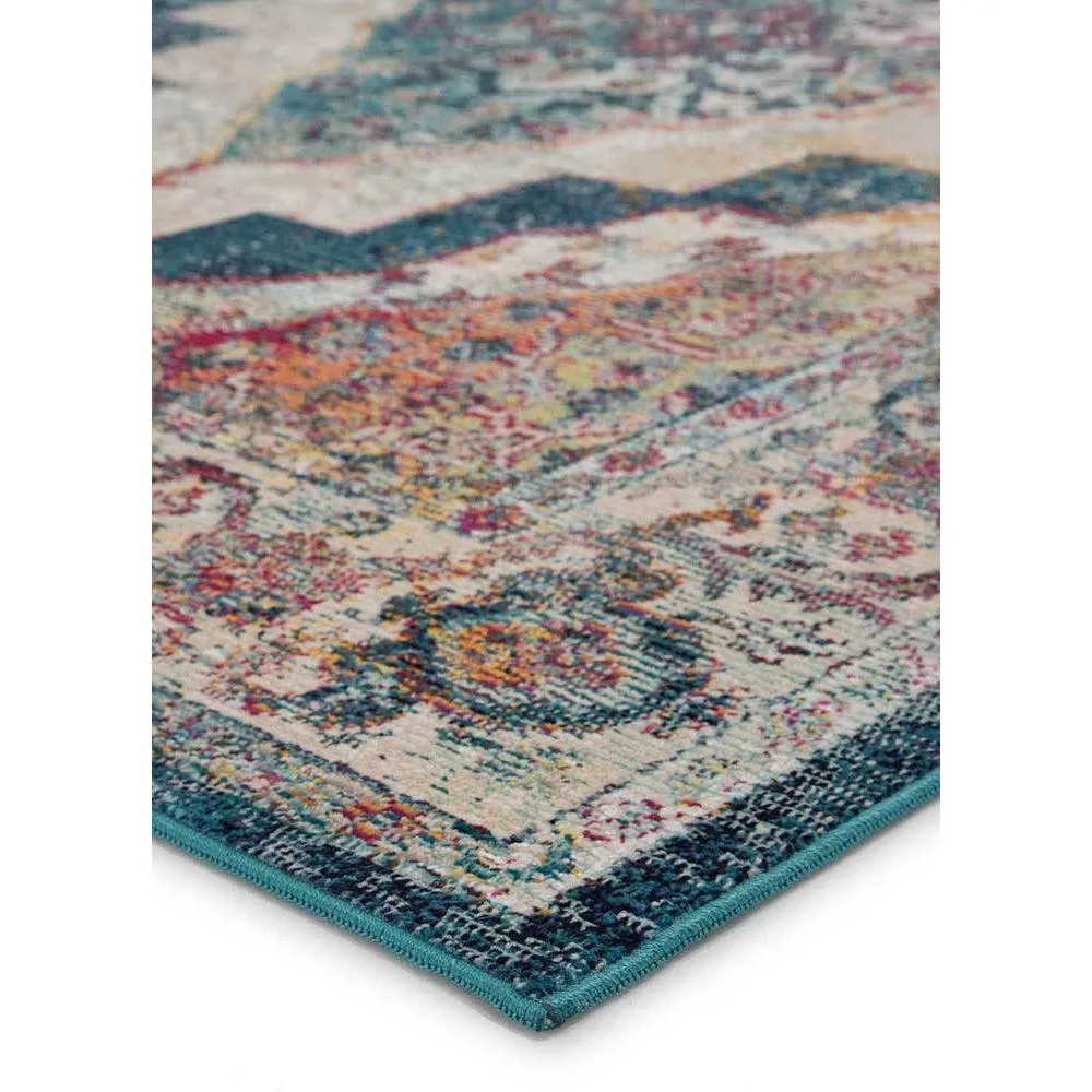 Jaipur Peridot Rugs - Safari/Colonial Blue