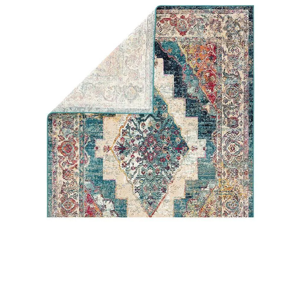 Jaipur Peridot Rugs - Safari/Colonial Blue