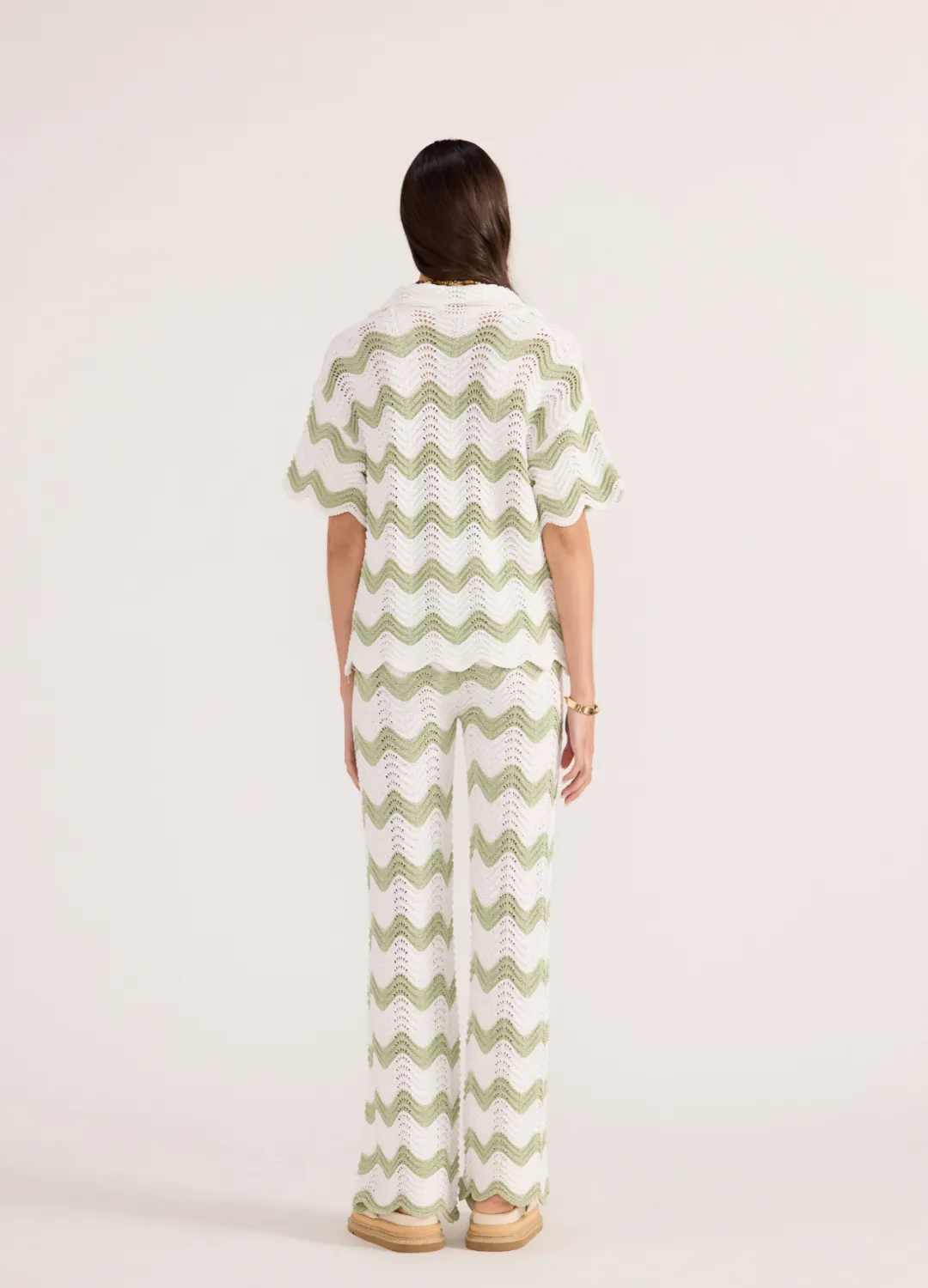 Jayden Crochet Wave Pant