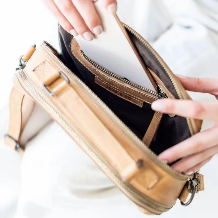 JUJU & CO Berlin Bag - Natural Leather