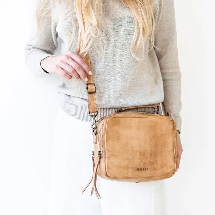 JUJU & CO Berlin Bag - Natural Leather