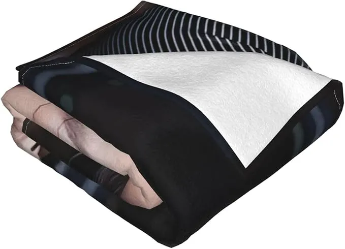 Jungkook Blanket Jeon Jung Kook Soft and Comfortable Warm Fleece Throw Full Picture of Idol Group Blankets 50"X60" Beach Blankets Gift for Dorm Room Decor Sofa Bed Camping Travel