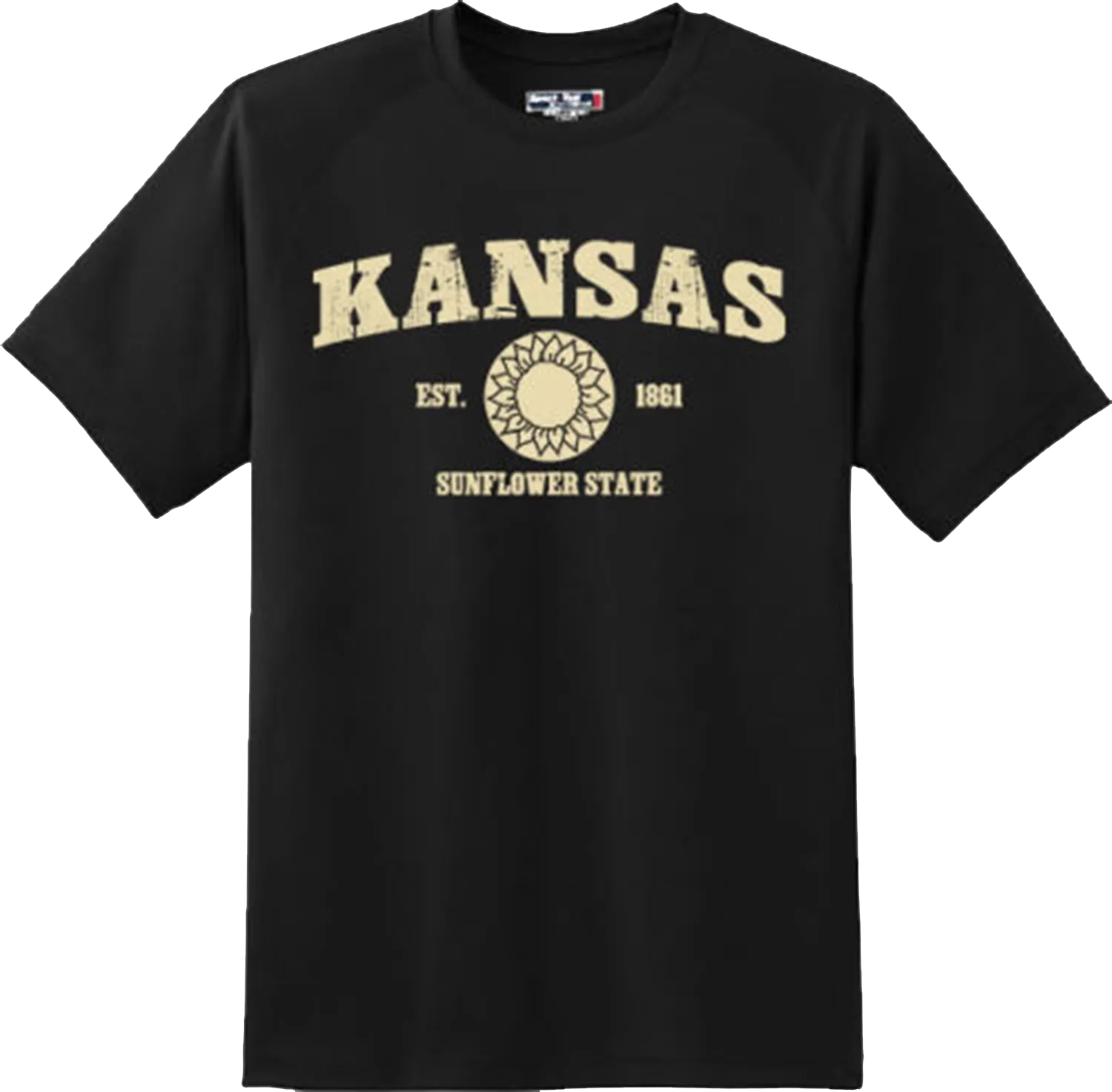 Kansas State Vintage Retro Hometown America Gift T Shirt New Graphic Tee
