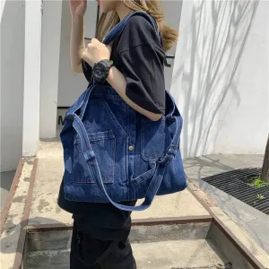 Kawaii Denim Charm 👜✨ Cute Casual Shoulder Bags for Trendy Women - Stylish Crossbody & Tote Collection! 🌈👖