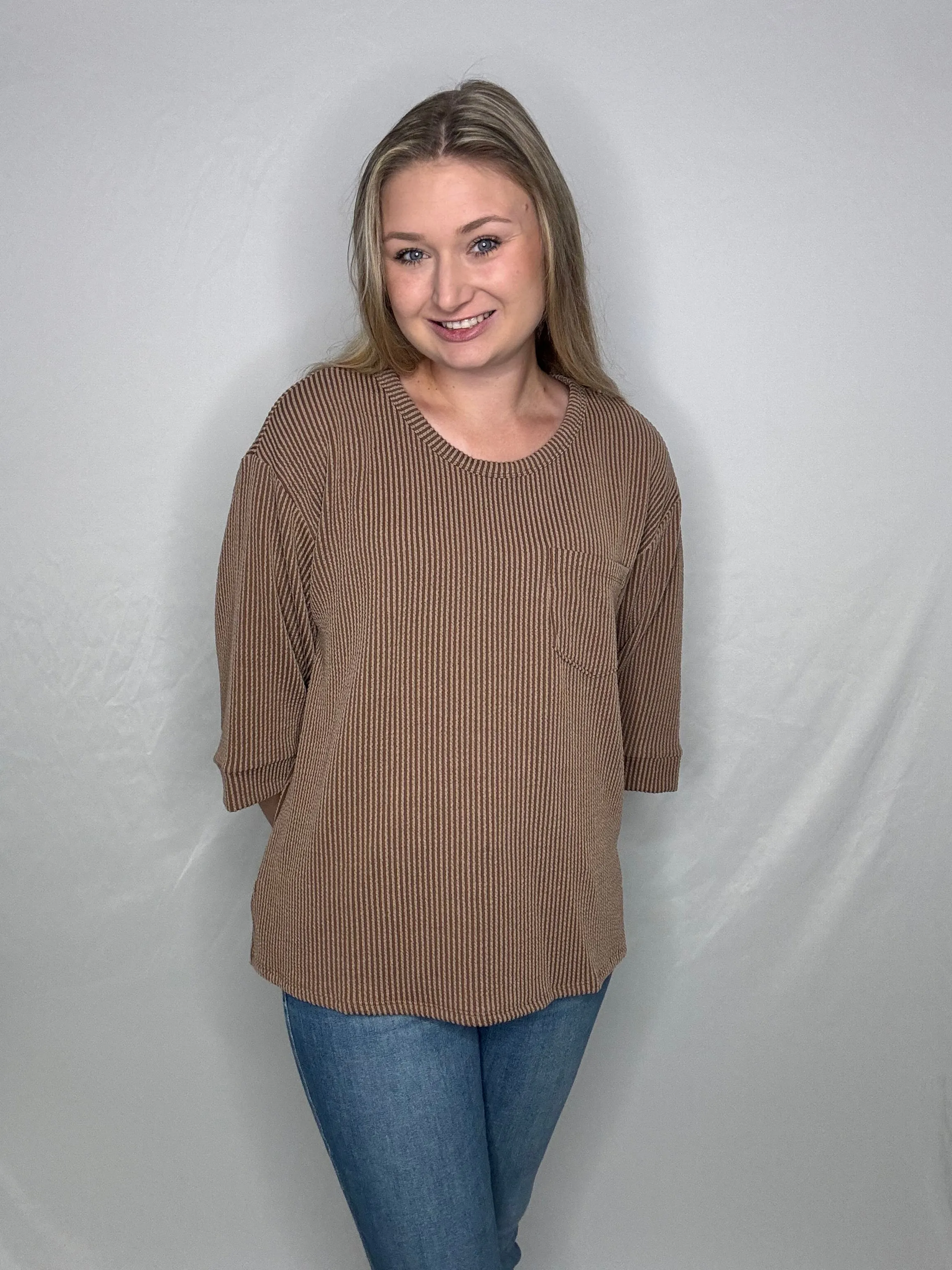 Kendall Top- Brown