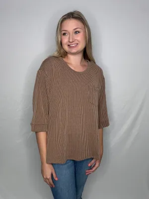 Kendall Top- Brown