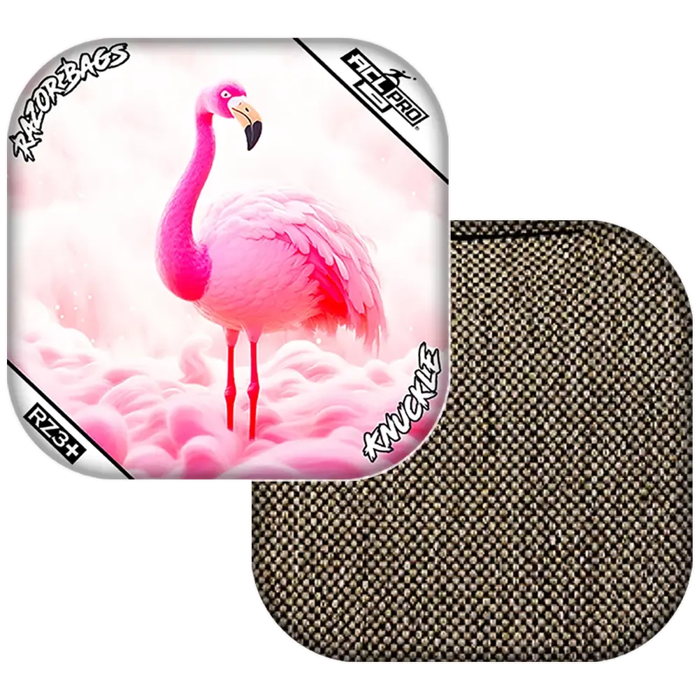 Knuckle | Flamingo | ACL PRO Razor Cornhole Bags