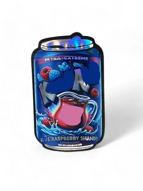 Koul Ade Blue Raspberry Mylar Bag 3.5 Grams