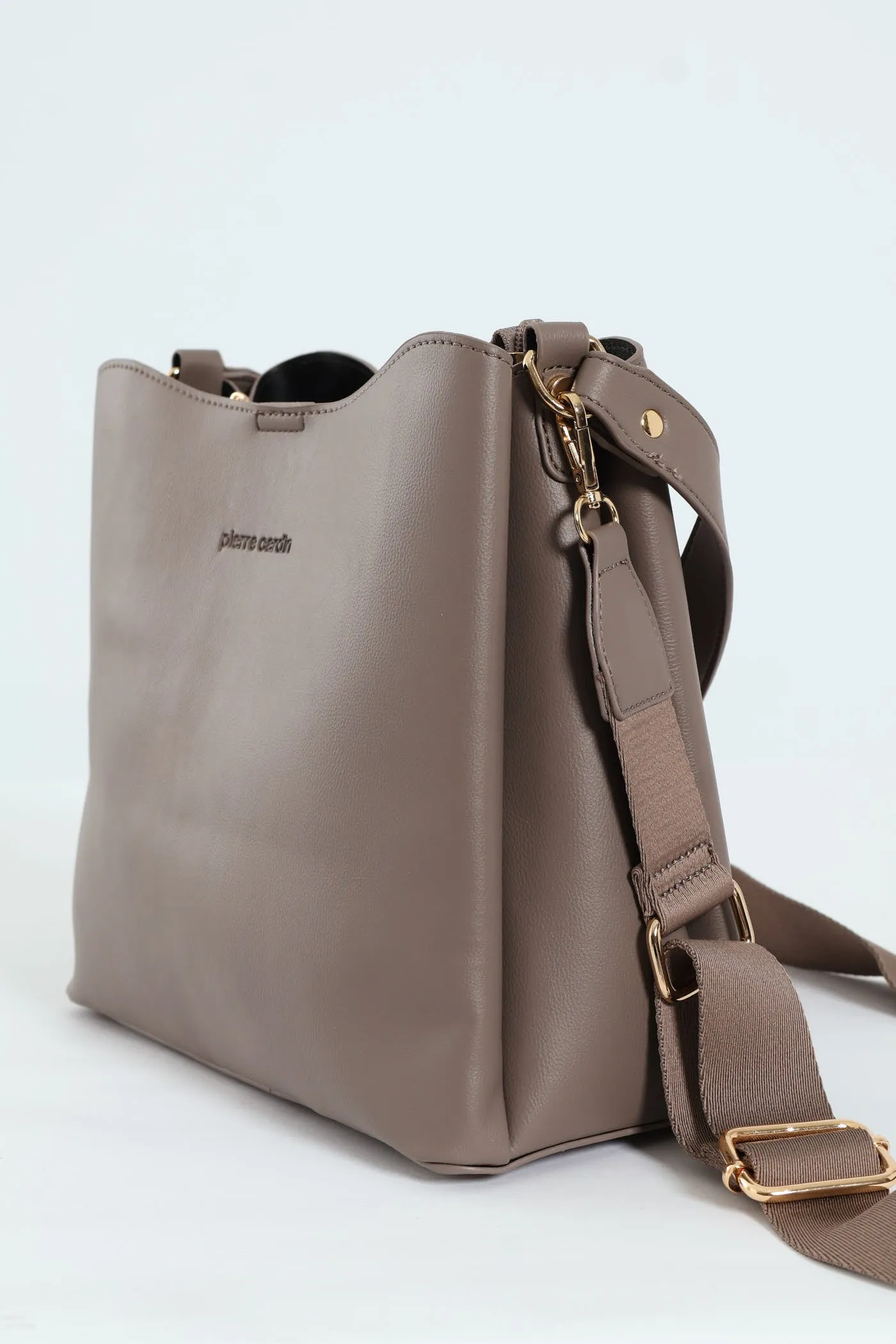 Leah Bucket Bag - Grey