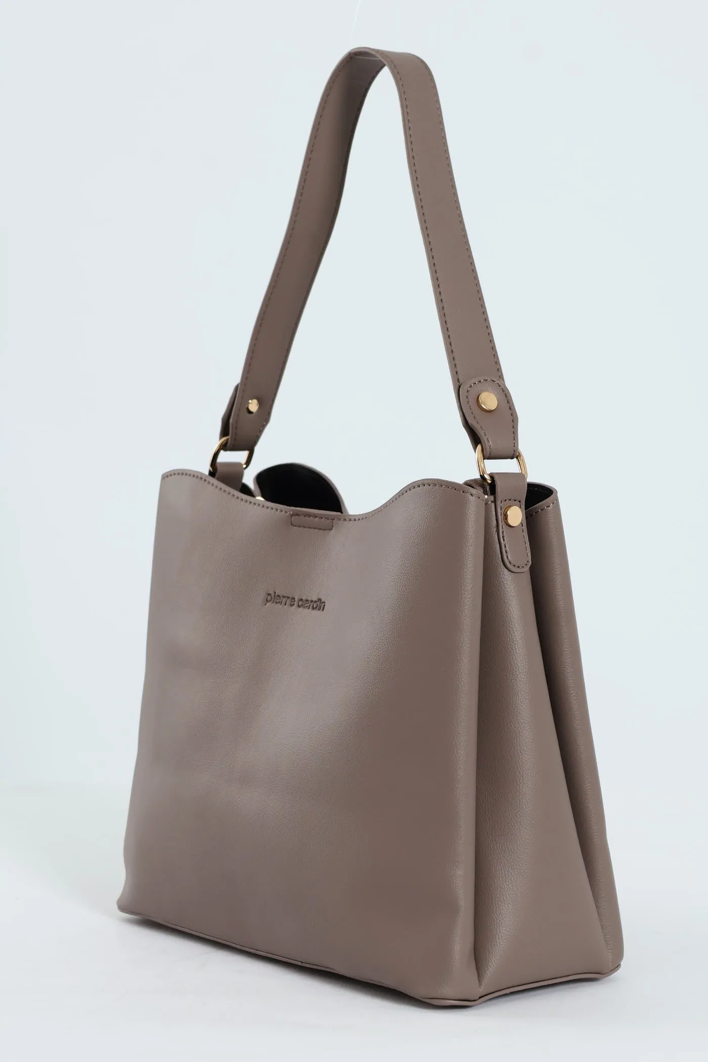 Leah Bucket Bag - Grey
