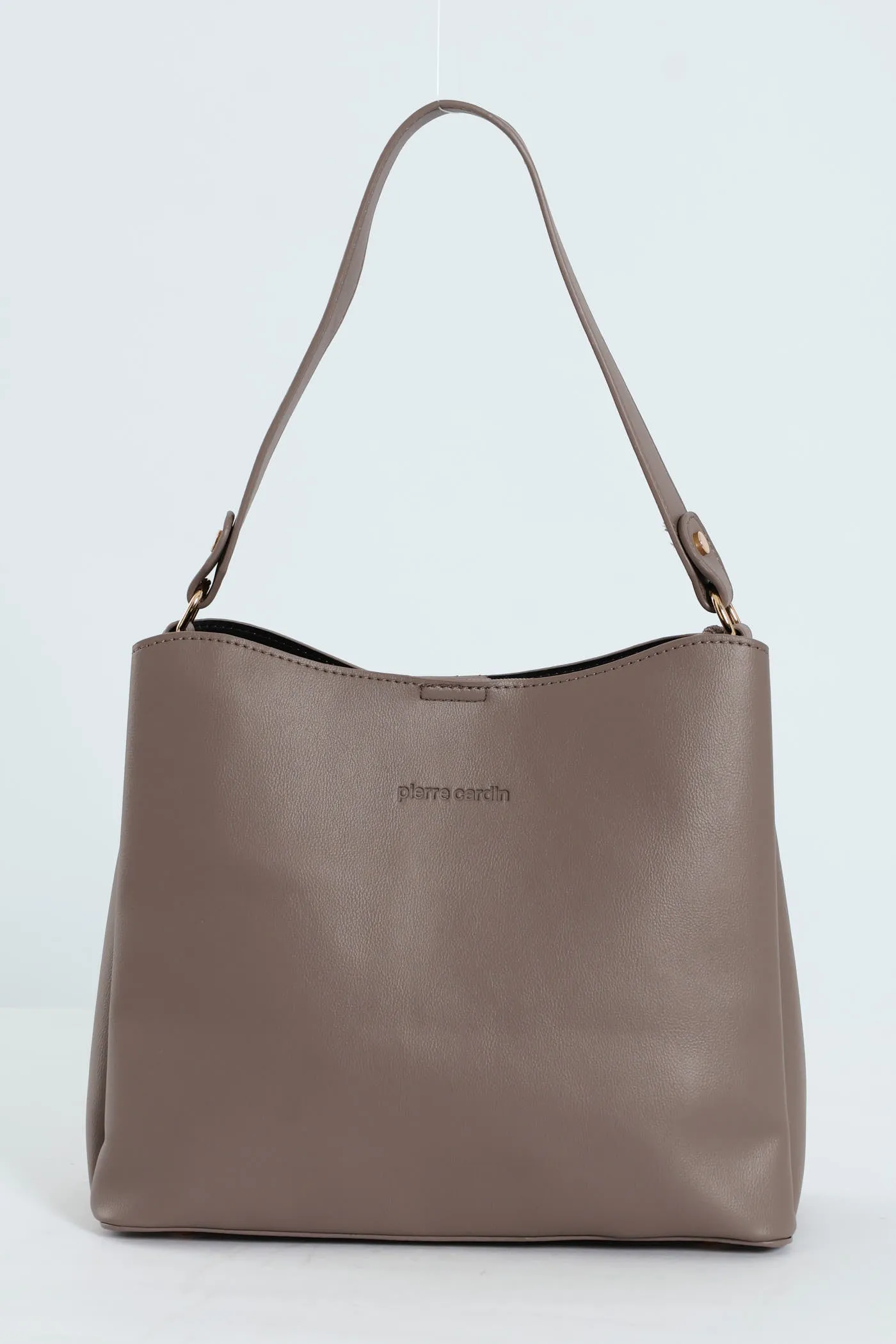 Leah Bucket Bag - Grey