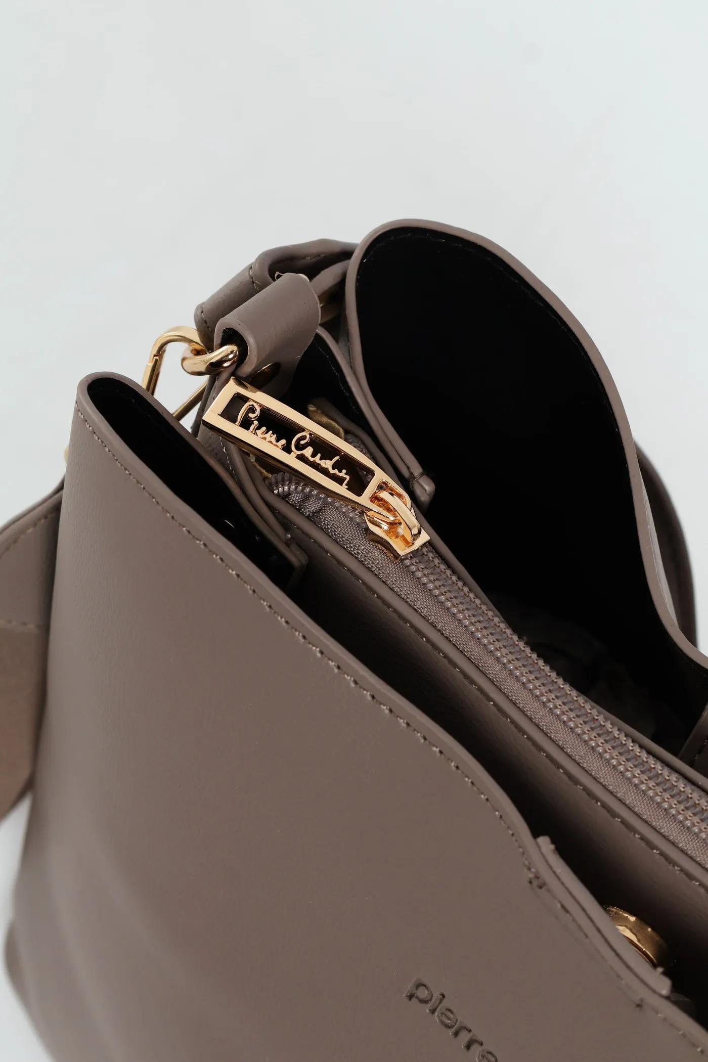 Leah Bucket Bag - Grey