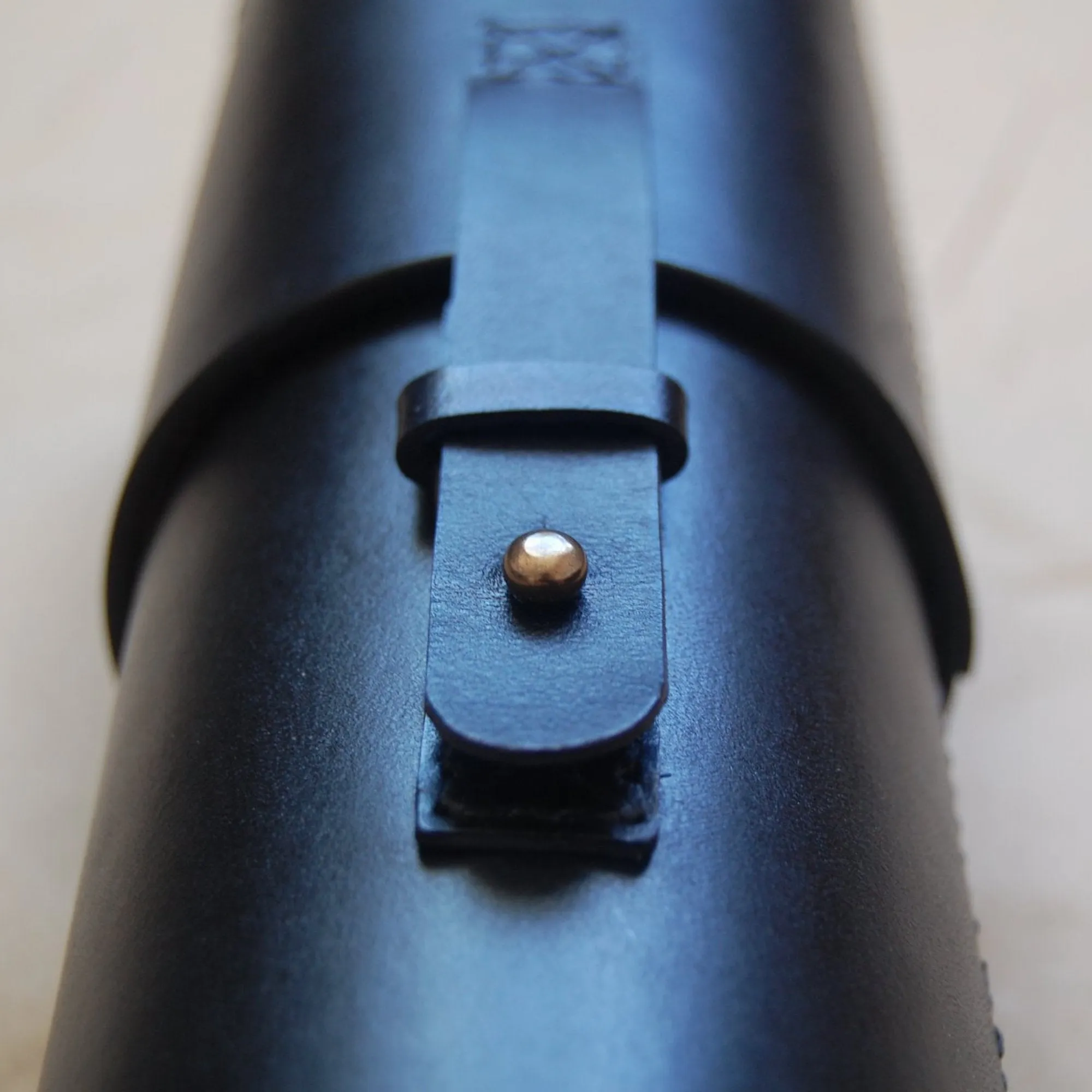 LEATHER BLUEPRINT TUBE - MAP CASE