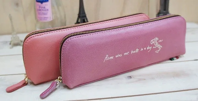 Leather Pencil Case Italy
