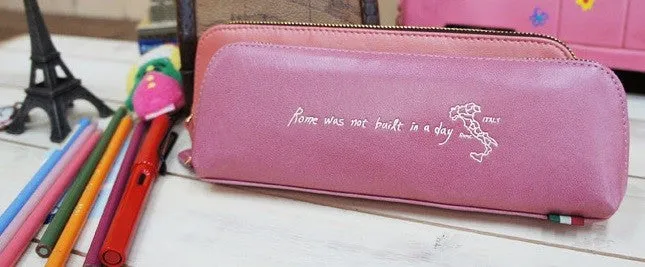 Leather Pencil Case Italy