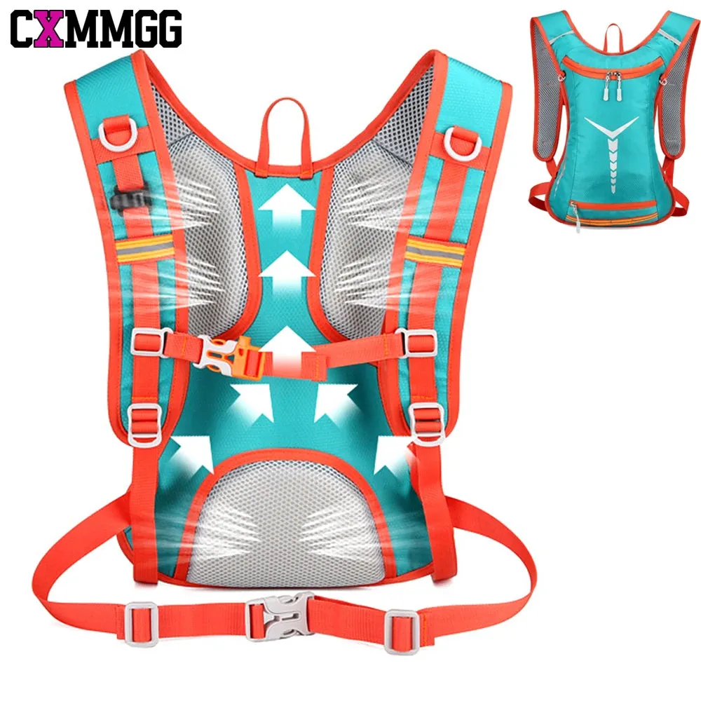 Lightweight Hydration Backpack - Insulated 2L Water Pack for Running,Hiking,Cycling,Camping - Unisex Design