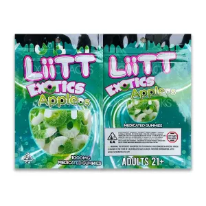Liit Exotics Appleos Mylar Bag 1000 MG