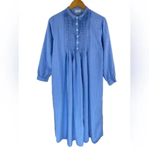 L.L. Bean Women’s Vintage Flannel Nightgown Small Cottagecore Retro Prairie