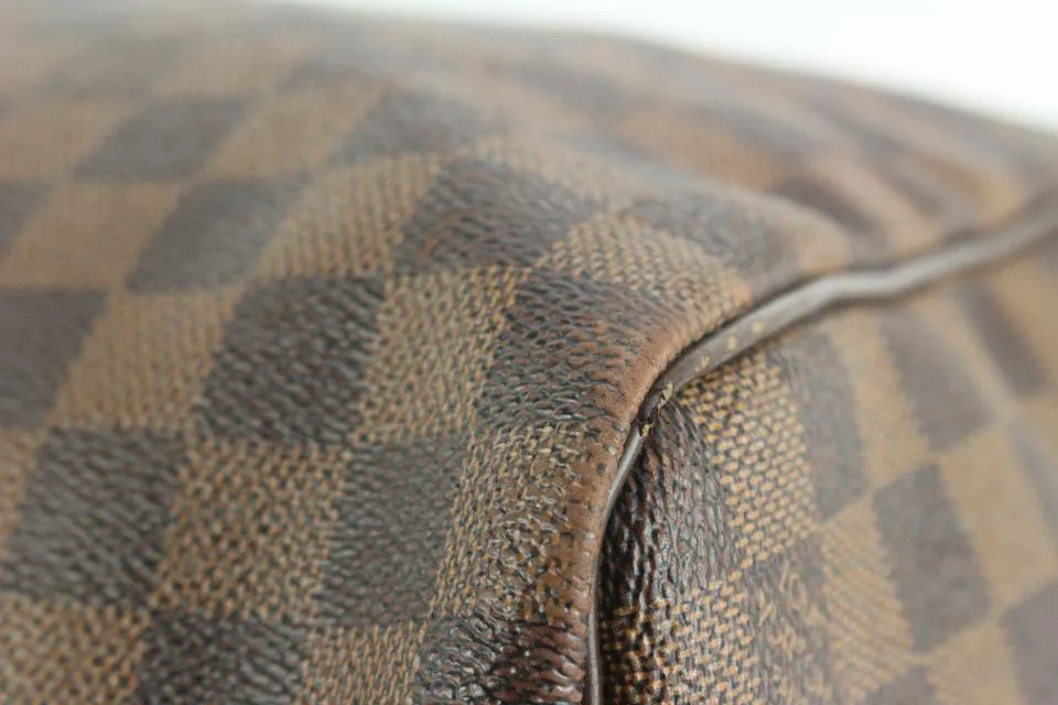 Louis Vuitton Damier Ebene Keepall 50 Duffle Bag Upcycle Ready 54lz429s