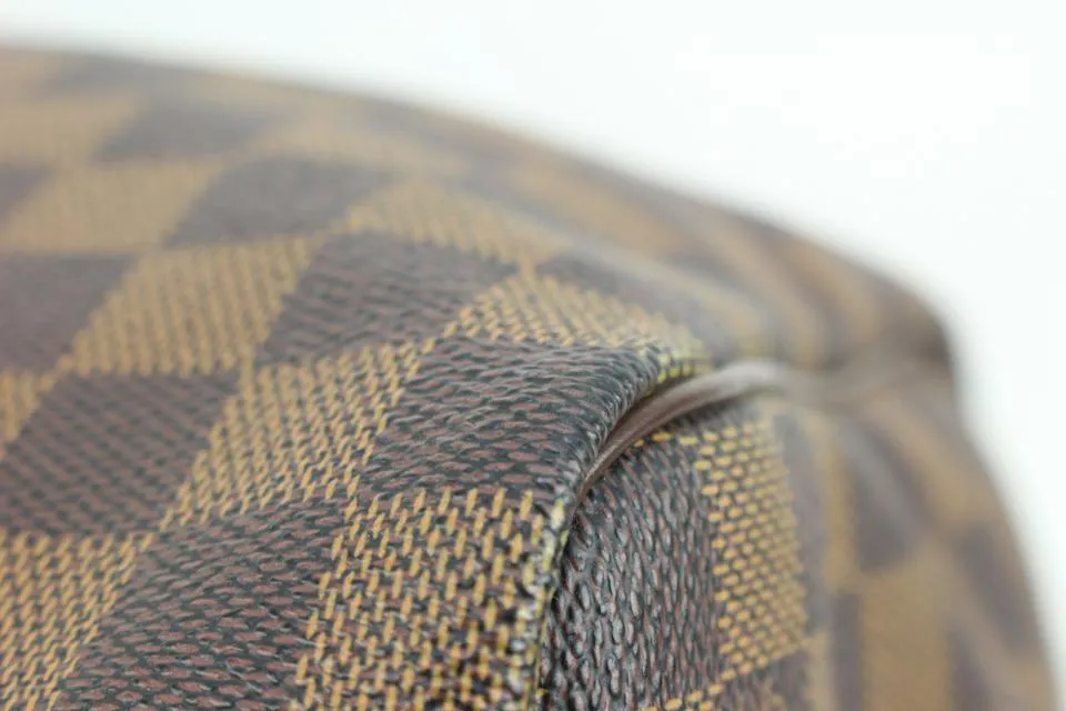 Louis Vuitton Damier Ebene Keepall 50 Duffle Travel Bag 41lk75