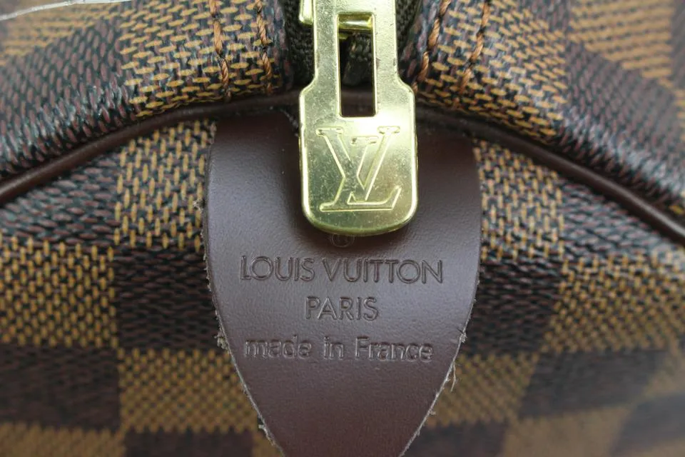 Louis Vuitton Damier Ebene Keepall 50 Duffle Travel Bag 41lk75