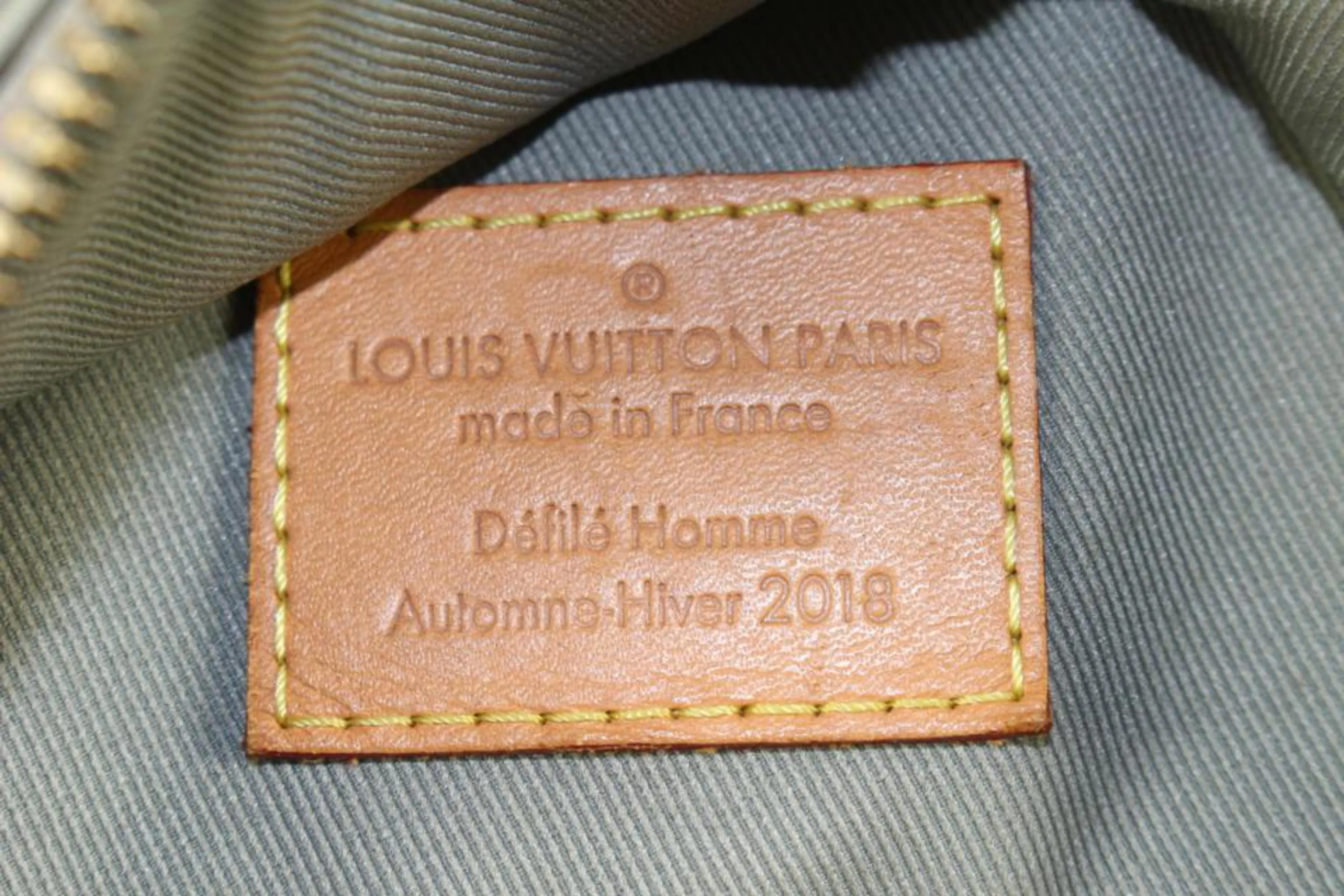 Louis Vuitton Limited Grey Titanium Backpack PM 20LK69S