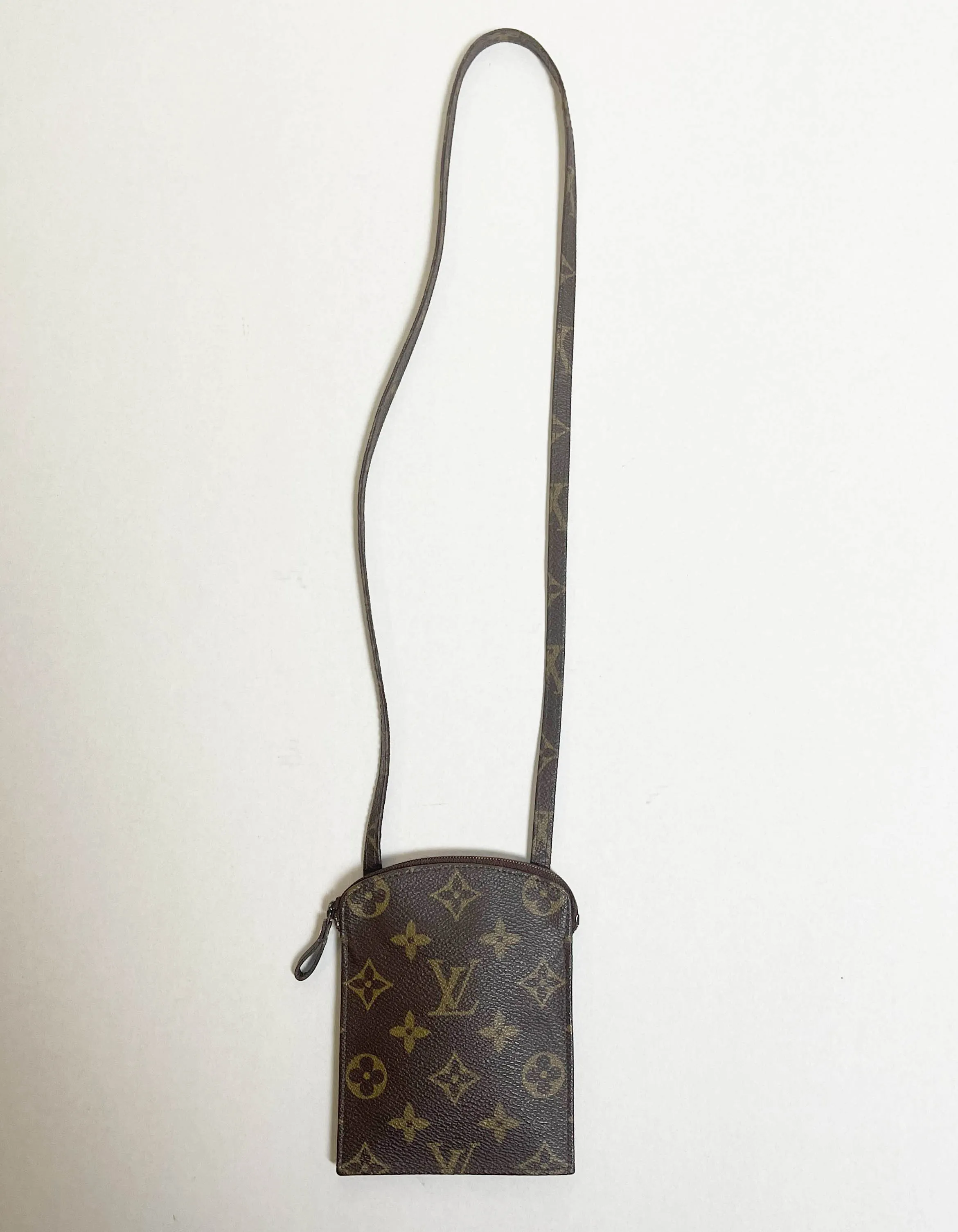 Louis Vuitton Monogram Secret Passport Pouch Necklace