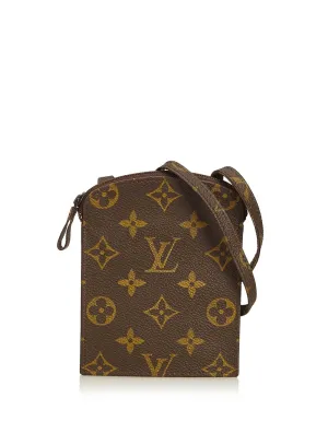 Louis Vuitton Monogram Secret Passport Pouch Necklace