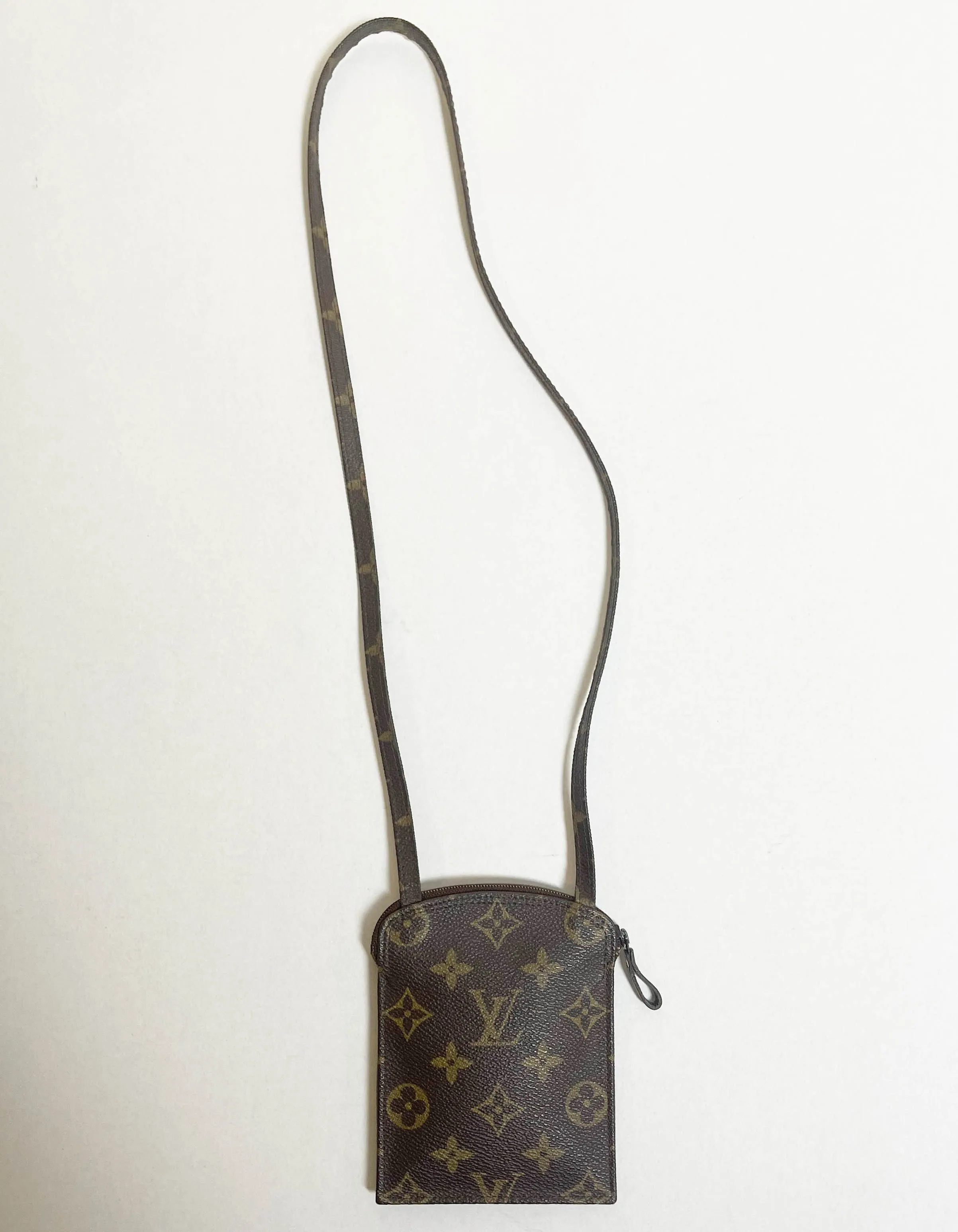 Louis Vuitton Monogram Secret Passport Pouch Necklace