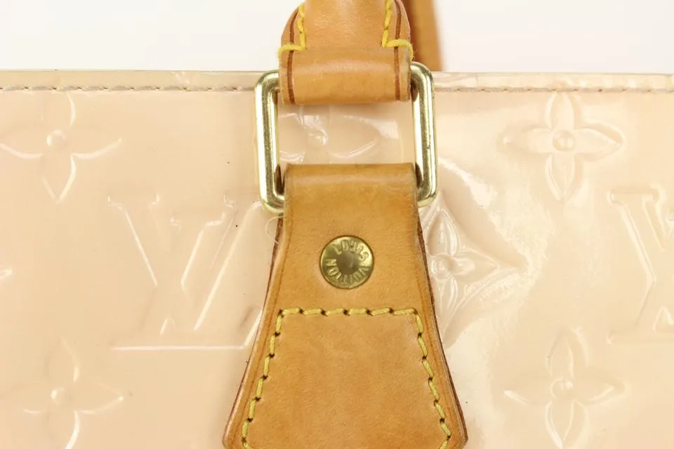 Louis Vuitton Special Order Beige Florentine Monogram Vernis Sac Plat 1LV811