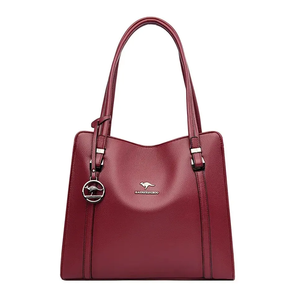 Luxury Casual Tote Women Bag High Quality Leather Ladies Hand Bags for Women 2024 Shoulder Bag Big Crossbody Bags Sac A Main